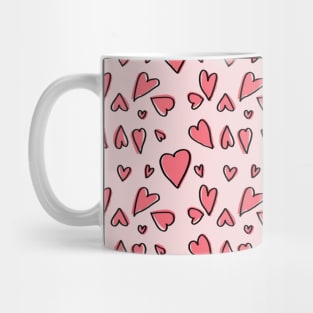 HEARTS PATTERN FOR VALENTINE Mug